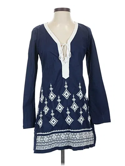 Pre-owned Athleta Casual Dress In Blue