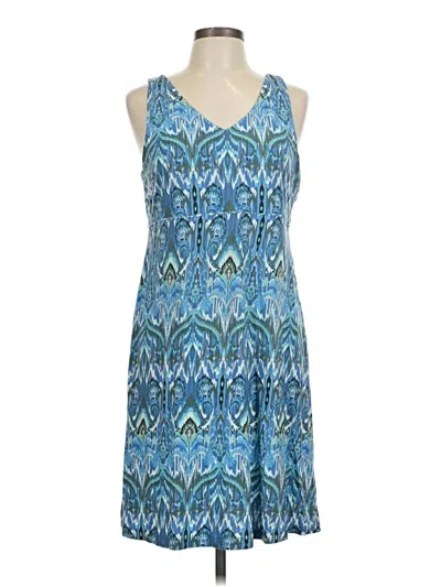 Pre-owned Athleta Casual Dress In Blue