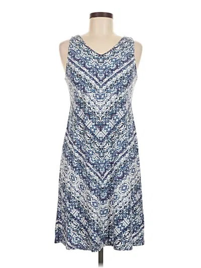 Pre-owned Athleta Casual Dress In Blue