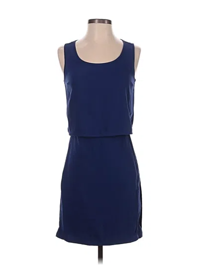 Pre-owned Athleta Casual Dress In Blue