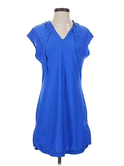 Pre-owned Athleta Casual Dress In Blue