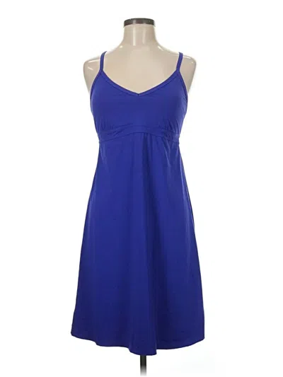 Pre-owned Athleta Casual Dress In Blue