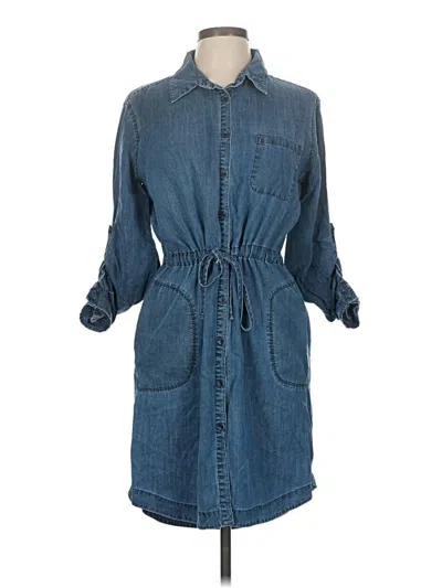 Pre-owned Athleta Casual Dress In Blue