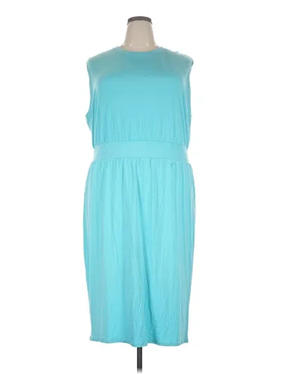 Pre-owned Athleta Casual Dress In Blue