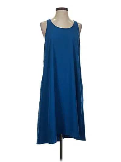 Pre-owned Athleta Casual Dress In Blue