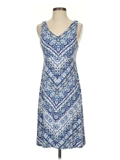 Pre-owned Athleta Casual Dress In Blue