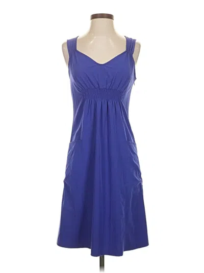 Pre-owned Athleta Casual Dress In Blue