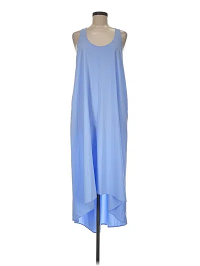 Pre-owned Athleta Casual Dress In Blue