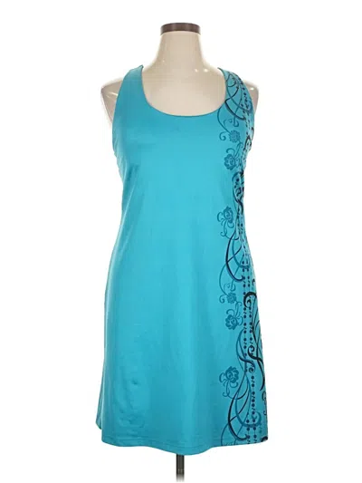 Pre-owned Athleta Casual Dress In Blue