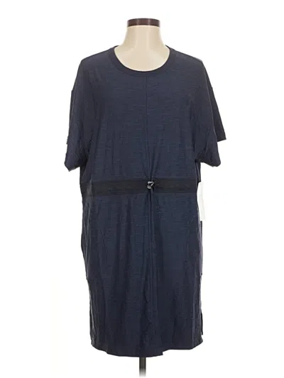 Athleta Casual Dress In Blue