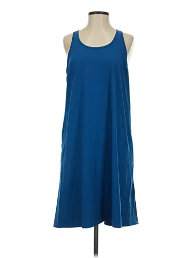 Pre-owned Athleta Casual Dress In Blue