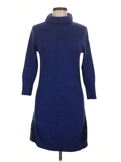 Pre-owned Athleta Casual Dress In Blue