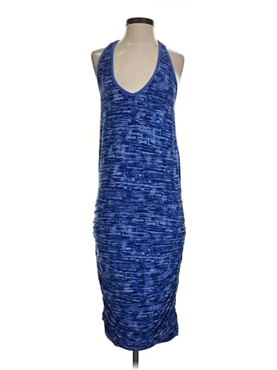 Pre-owned Athleta Casual Dress In Blue