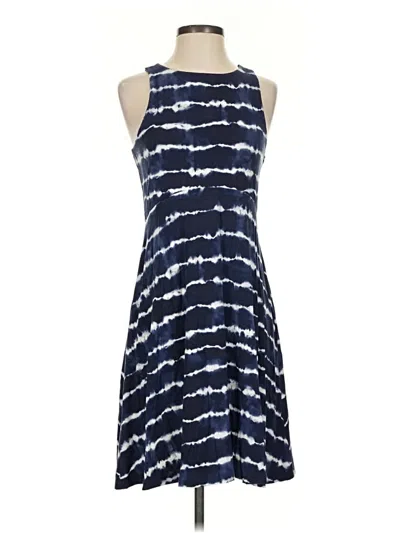 Pre-owned Athleta Casual Dress In Blue