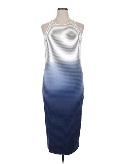 Pre-owned Athleta Casual Dress In Blue