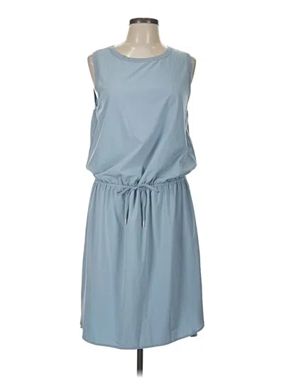 Pre-owned Athleta Casual Dress In Blue