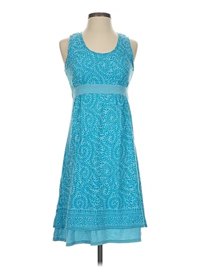 Pre-owned Athleta Casual Dress In Blue