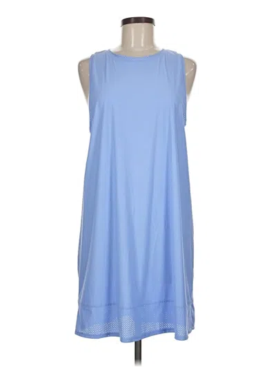 Pre-owned Athleta Casual Dress In Blue