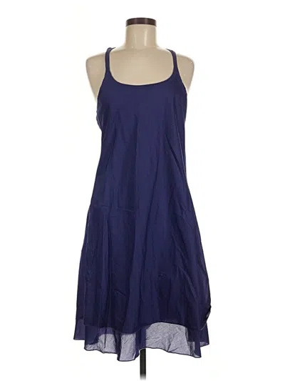 Pre-owned Athleta Casual Dress In Blue