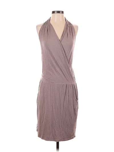 Pre-owned Athleta Casual Dress In Brown