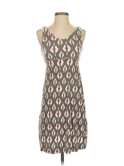 Pre-owned Athleta Casual Dress In Brown