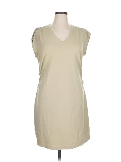 Pre-owned Athleta Casual Dress In Brown