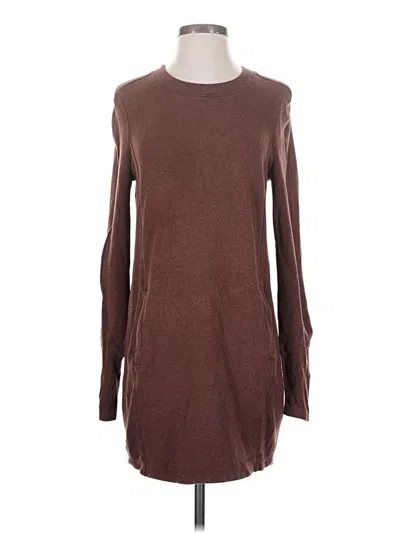 Pre-owned Athleta Casual Dress In Brown