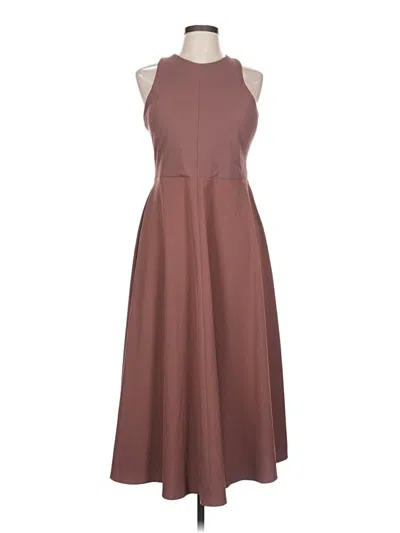 Pre-owned Athleta Casual Dress In Brown