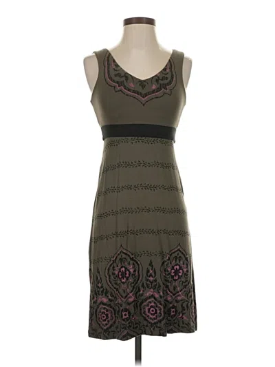 Pre-owned Athleta Casual Dress In Brown