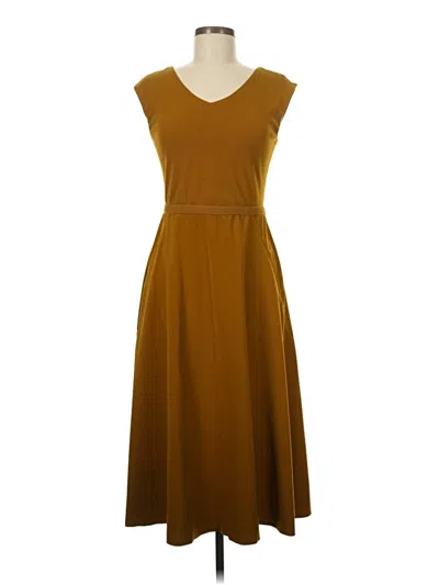 Pre-owned Athleta Casual Dress In Brown