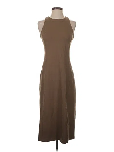 Pre-owned Athleta Casual Dress In Brown