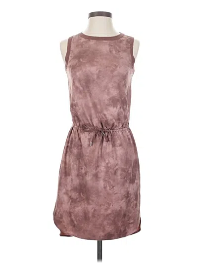 Pre-owned Athleta Casual Dress In Brown