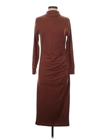 Pre-owned Athleta Casual Dress In Brown