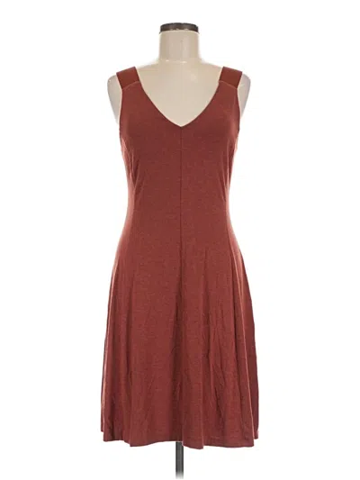 Pre-owned Athleta Casual Dress In Brown