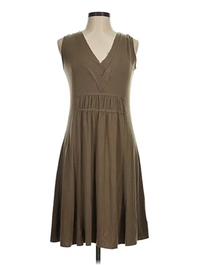 Pre-owned Athleta Casual Dress In Brown
