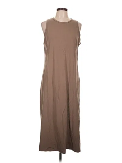Pre-owned Athleta Casual Dress In Brown