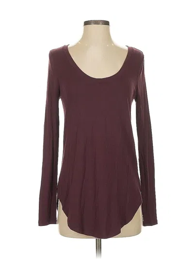 Pre-owned Athleta Casual Dress In Burgundy