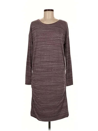 Pre-owned Athleta Casual Dress In Burgundy