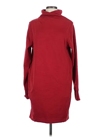Pre-owned Athleta Casual Dress In Burgundy