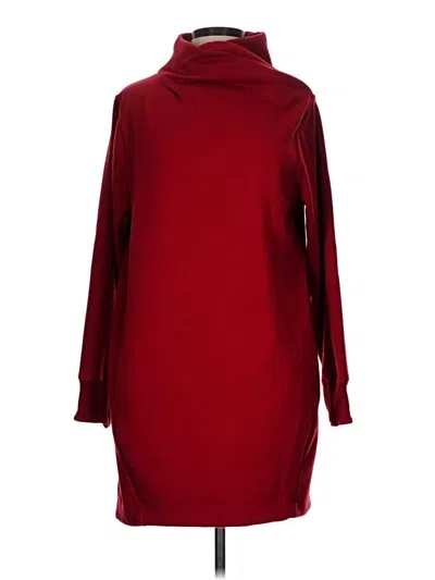 Pre-owned Athleta Casual Dress In Burgundy