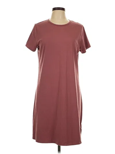 Pre-owned Athleta Casual Dress In Burgundy