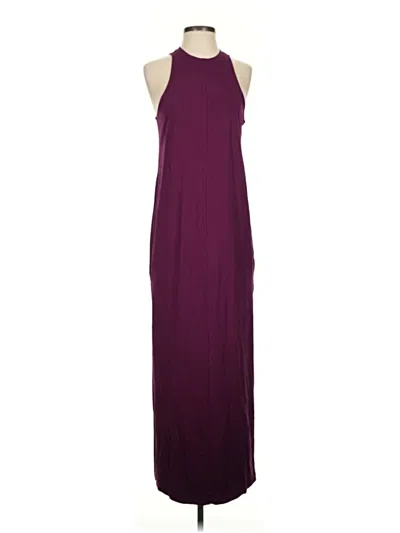 Pre-owned Athleta Casual Dress In Burgundy