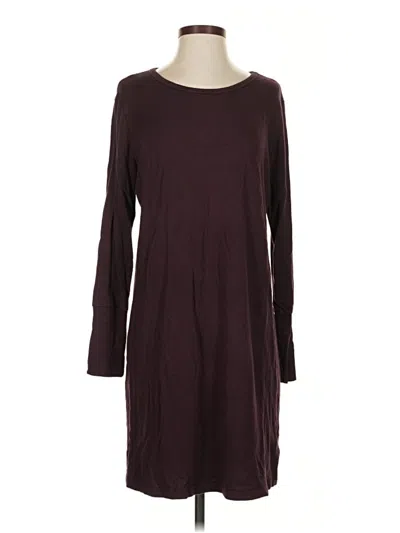 Pre-owned Athleta Casual Dress In Burgundy