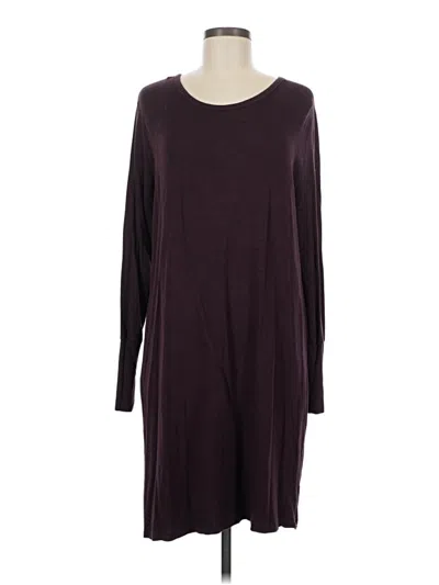 Pre-owned Athleta Casual Dress In Burgundy