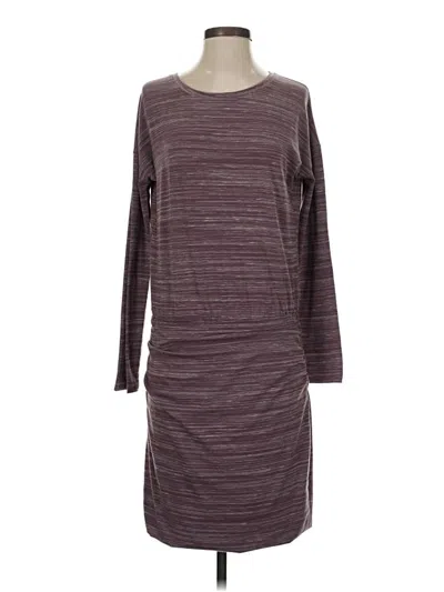 Pre-owned Athleta Casual Dress In Burgundy