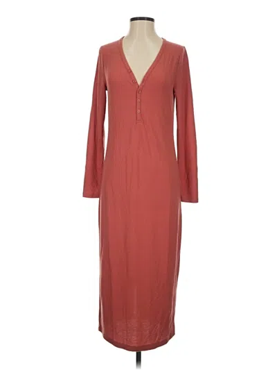 Pre-owned Athleta Casual Dress In Burgundy
