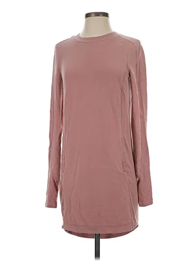 Pre-owned Athleta Casual Dress In Burgundy