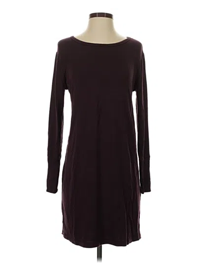 Pre-owned Athleta Casual Dress In Burgundy