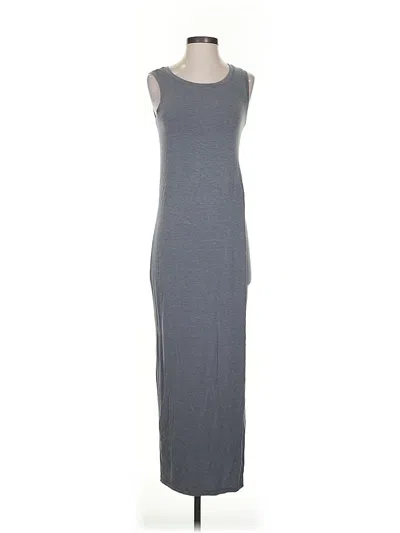 Pre-owned Athleta Casual Dress In Gray
