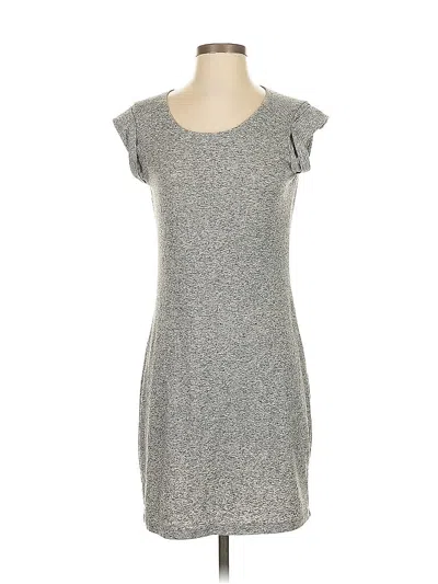 Pre-owned Athleta Casual Dress In Gray